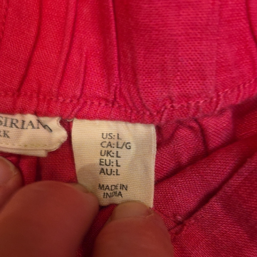 Christian Siriano High Waist Pink Shorts - Picture 3 of 5